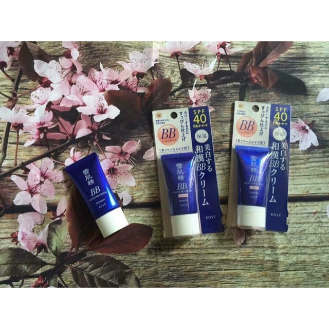 KEM NỀN 6 TRONG 1 KOSE SEKKISEI WHITE BB CREAM SPF40 PA+++