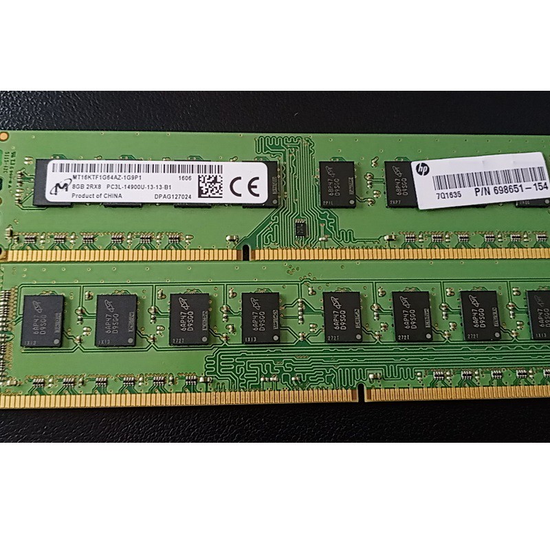 RAM PC DDR3L 8GB BUS 1866 (14900U), hàng tháo máy chính hãng, bảo hành 3 năm - dòng ram đồng bộ siêu bền và ổn định