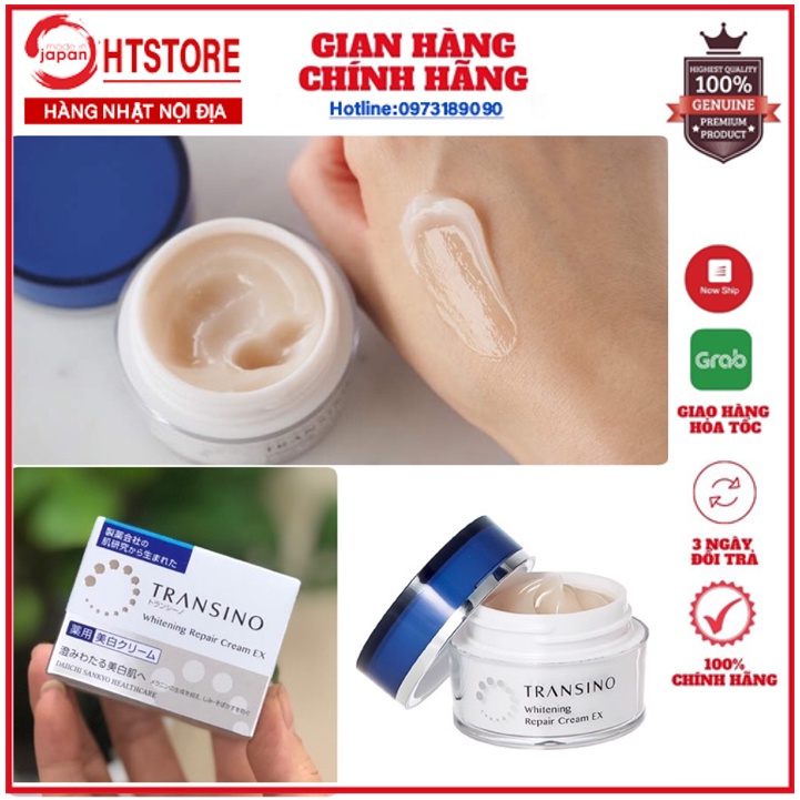 Kem dưỡng đêm Transino Whitening Repair Cream EX 35g