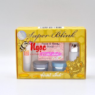 Set Kem Dưỡng Da 5 món Super Blink Thái Lan