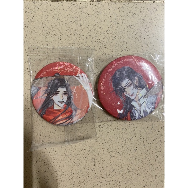 Huy hiệu lì xì bộ ba nhà Mặc Hương Đồng Khứu