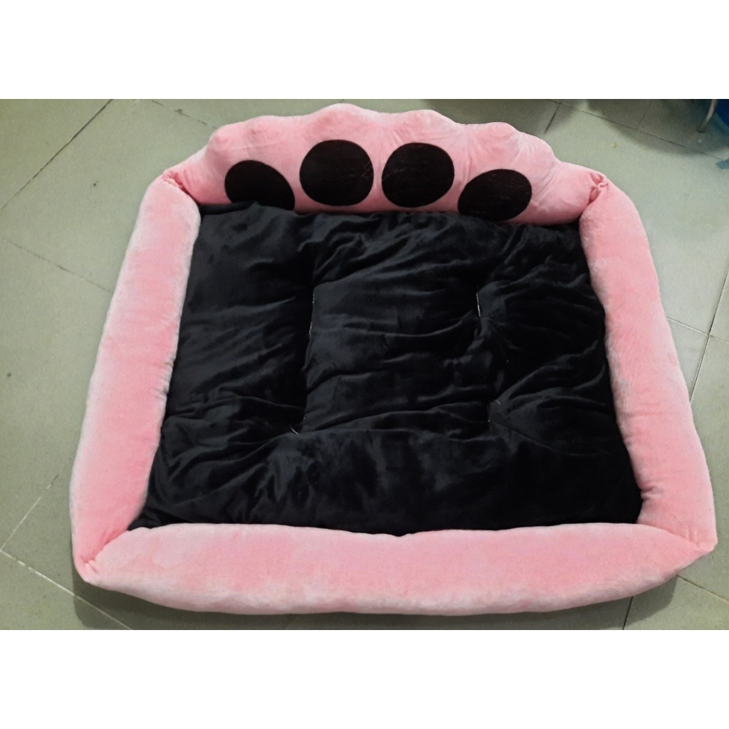 giường nệm sang trọng cho thú cưng (dấu chấm)