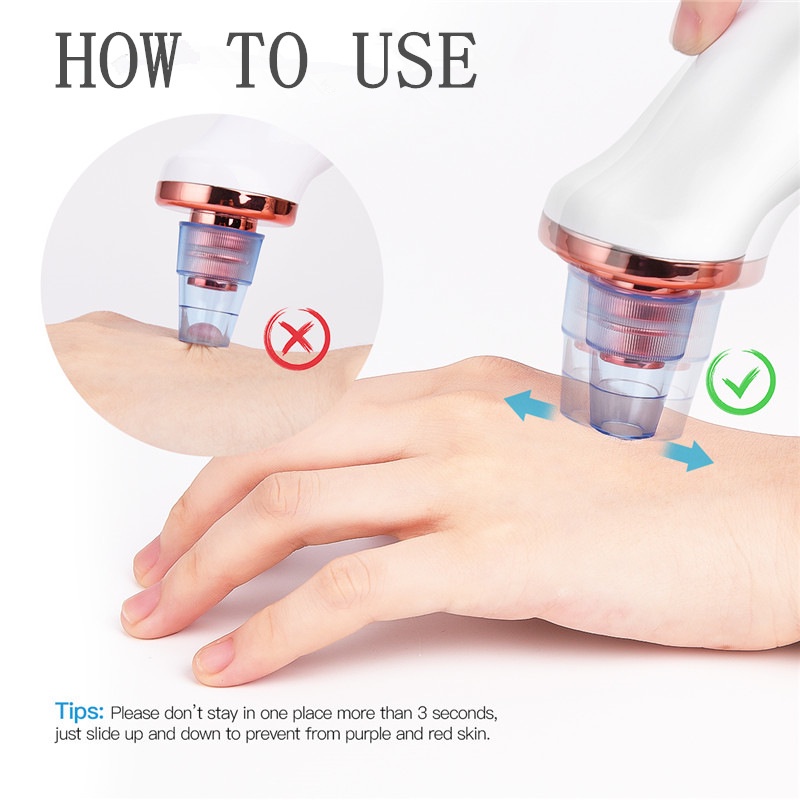 Máy Hút Mụn Đầu Đen Làm Sạch Lỗ Chân Lông