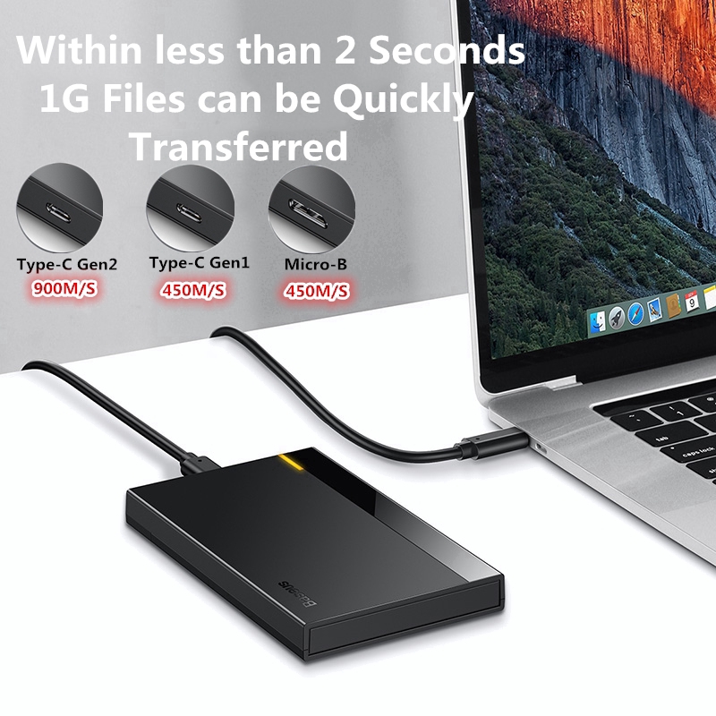 Vỏ ổ đĩa cứng SSD HDD Type C chất lượng cao | BigBuy360 - bigbuy360.vn