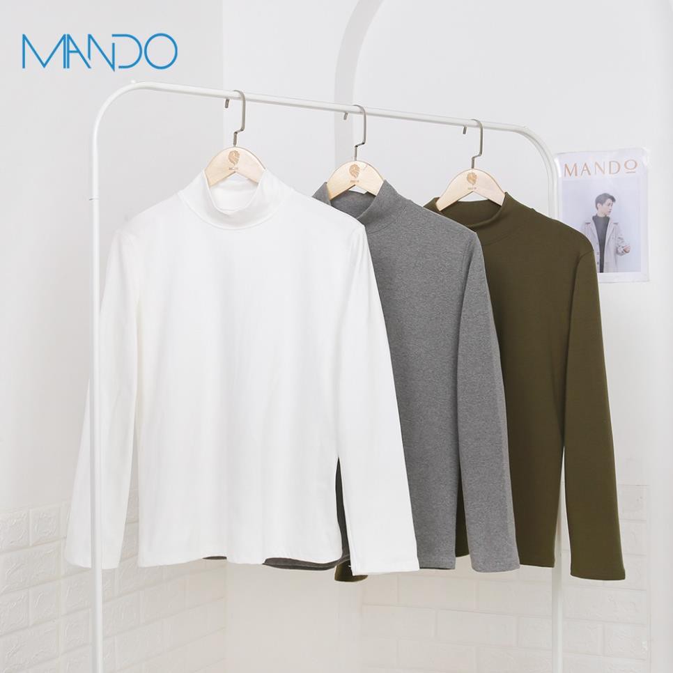 Áo Nỉ Thun Nam Nữ Dài Tay Cao Cổ 3 Phân, Chất Đẹp, Mịn Không Xù 4 Màu Thời Trang  MANDO ANN14 | BigBuy360 - bigbuy360.vn