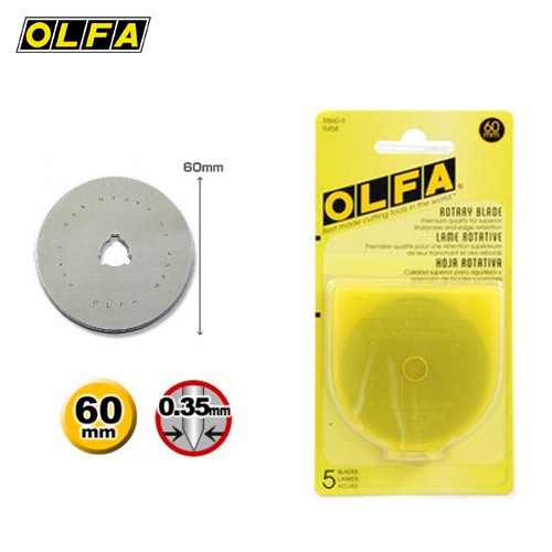 Dao OLFA lưỡi tròn RB60-5