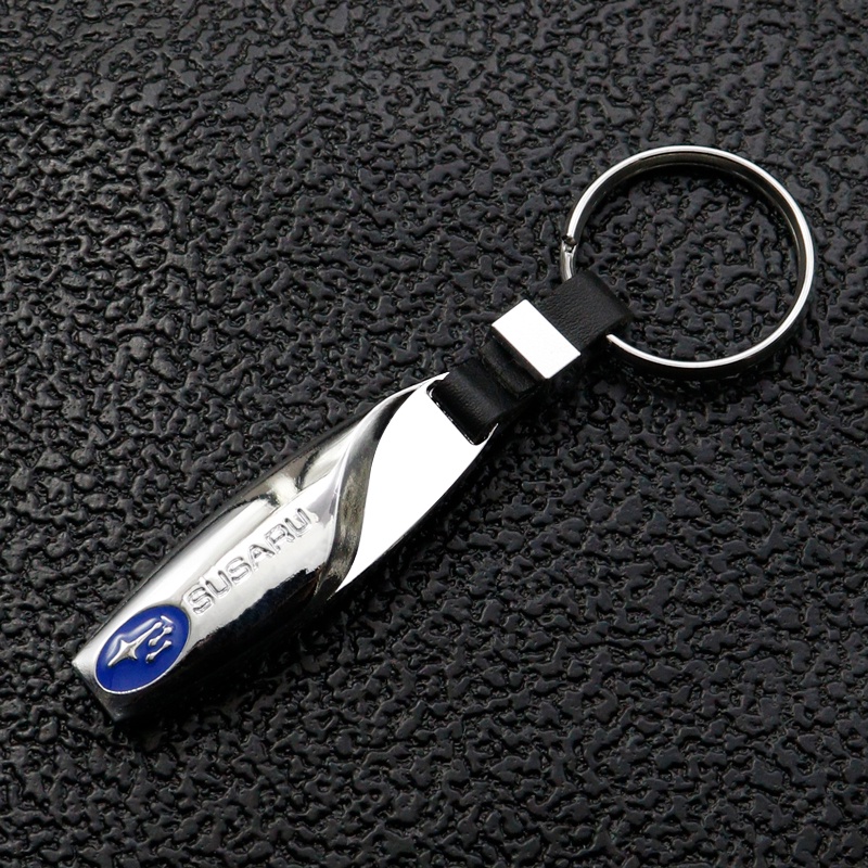 Móc Khóa Kim Loại Hình Logo 3D Cho Xe Hơi Subaru Impreza Forester Tribeca XV BRZ