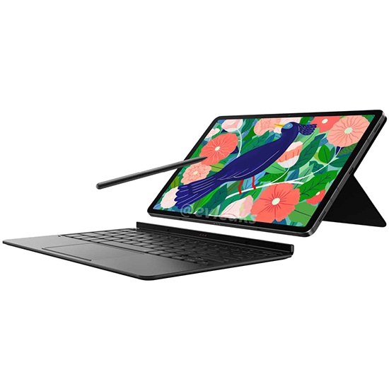 Bao da kiêm bàn phím Samsung Galaxy Tab S7 Plus Chính hãng Samsung VN (Grey)