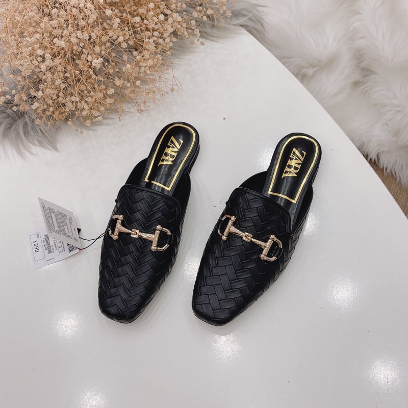 Sục zara giọ đan khoá ngang xuất dư fullbox