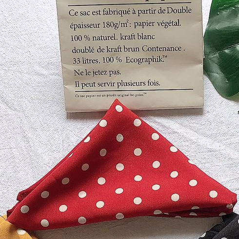 Khăn Bandana buộc cổ, buộc đầu họa tiết xinh xắn QO - BAN02