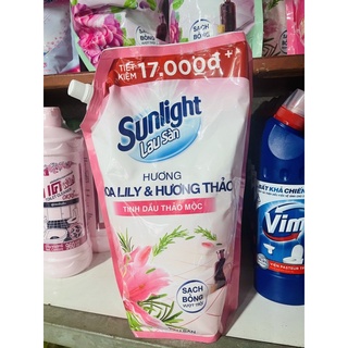 Túi nước lau sàn Sunlight hương hoa LiLy 2kg