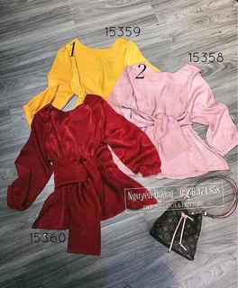 ÁO NHUNG THẮT EO HÀNG LOẠI 1