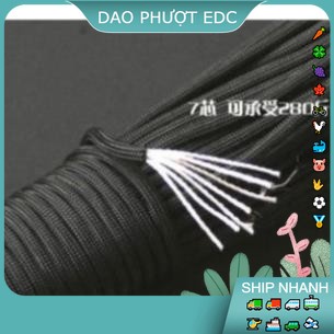 1 Mét Dây Dù 7 Lõi - dây thừng 7 lõi