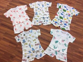 Combo 3 bộ, 6 bộ cotton giấy cộc