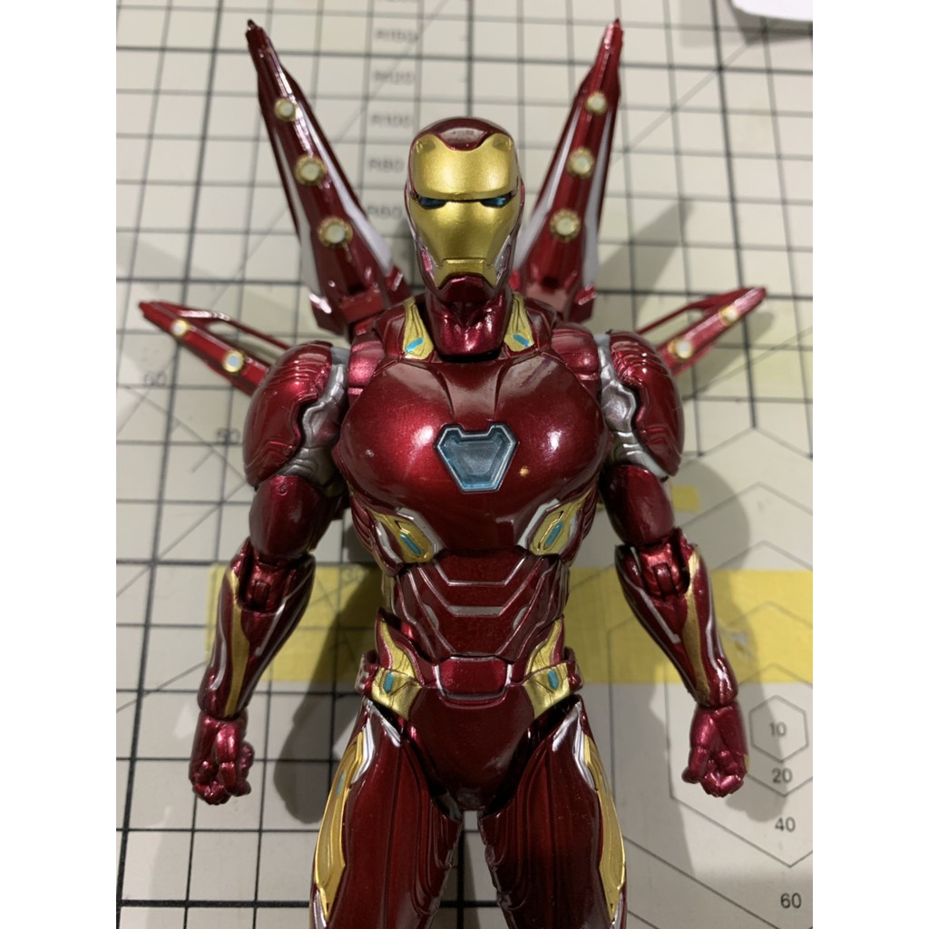 Mô hình SHF Iron Man Mark 50 Nano Weapon set 2 Avengers Endgame 16cm Bandai - (BL)