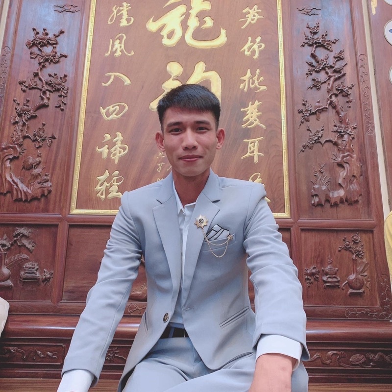 [BIG SALE] Bộ vest nam Ghi sáng 1 áo vest và 1 quần