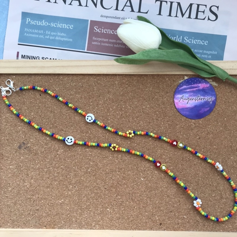 [Giá siêu rẻ] Vòng tay handmade bằng hạt cườm siêu dễ thương