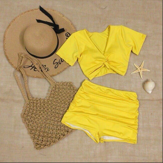 [Xưởng May Bikini Hà Minh] Bikini, Đồ Bơi Đi Biển Hai Mảnh Xoắn Ngực Nhiều Màu KG09290 | BigBuy360 - bigbuy360.vn