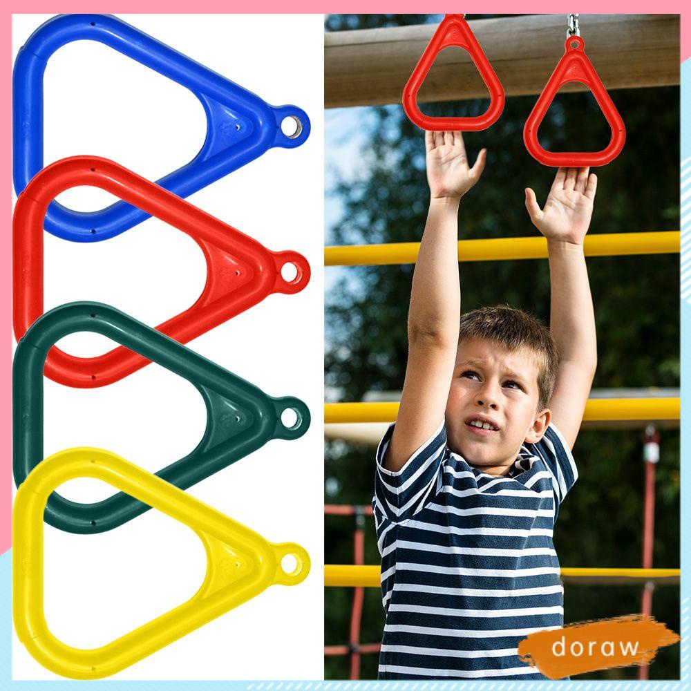 Set 1 / 2 Vòng Xích Đu Bằng Nhựa Luyện Tập Cánh Tay Cho Bé