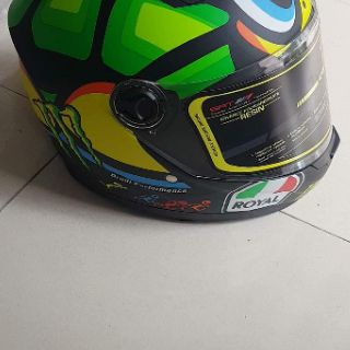 Nón bảo hiêm fullface con rùa AGU