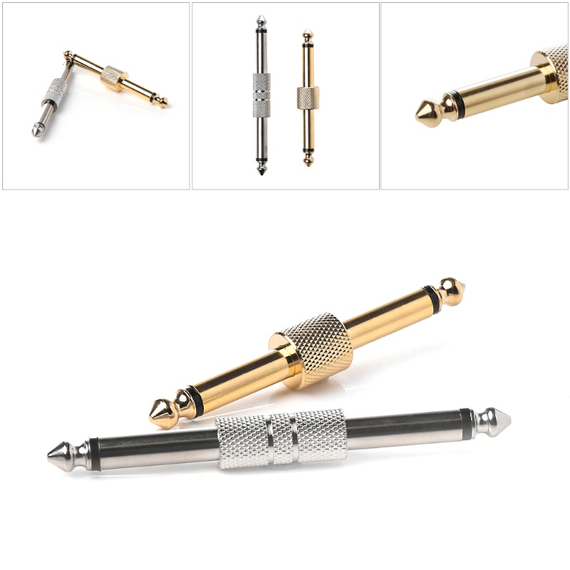 Đầu Nối Jack Đơn 1 / 4 &quot;6.35mm Cho Bàn Đạp Hiệu Ứng Đàn Guitar