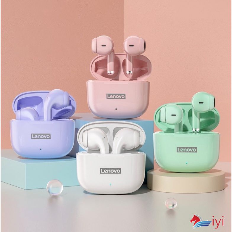 Lenovo LP40 PRO Đúng Không Dây Tai Nghe Tai Nghe Bluetooth 5.1 HD Stereo Độ Trễ Thấp Chơi Trò Chơi với mic Âm Nhạc