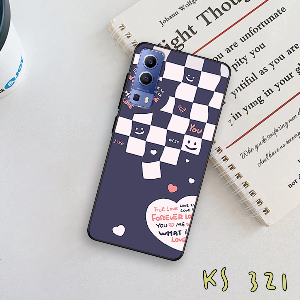 Ốp lưng Vivo y72 5G - Vivo Y15s - Vivo Y52s - Ốp in hình họa tiết caro bền, đẹp