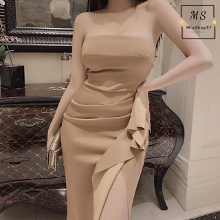 Đầm Cúp Ngực Tằm Ý Cao Cấp