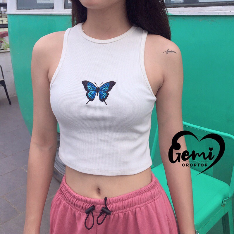 Áo CRT BA LỖ THÊU B' THUN GÂN