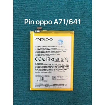 Pin Oppo A71/A71 2018 Dual SIM/A71k/A71V1/A71V2/A71V3/BLP641