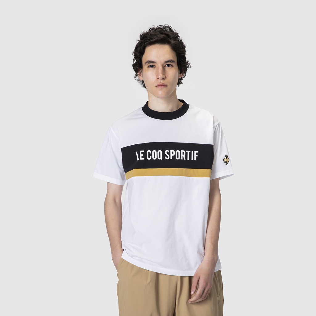 Áo T-Shirt le coq sportif nam - QMMSJA02-WHT