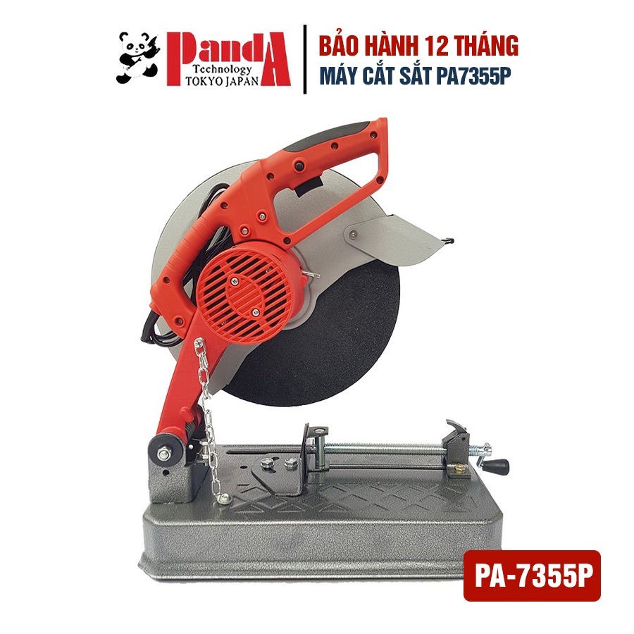 Máy cắt sắt 45 độ PANDA PA7355P công suất 2600W bàn cắt dày TẶNG kèm lưỡi