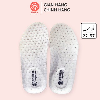 [Size 27 -37]  Miếng lót giày thoáng khí hút ẩm LG267