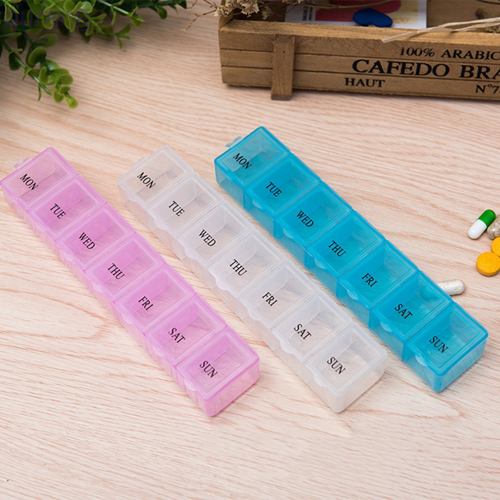 Hộp đựng thuốc 7 ngày tiện lợi