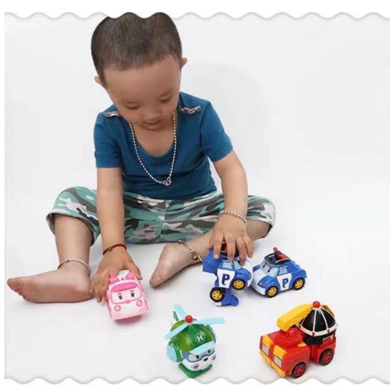 Bộ mô hình đội xe cứu hộ - Xe Cứu Hộ Robocar Poli