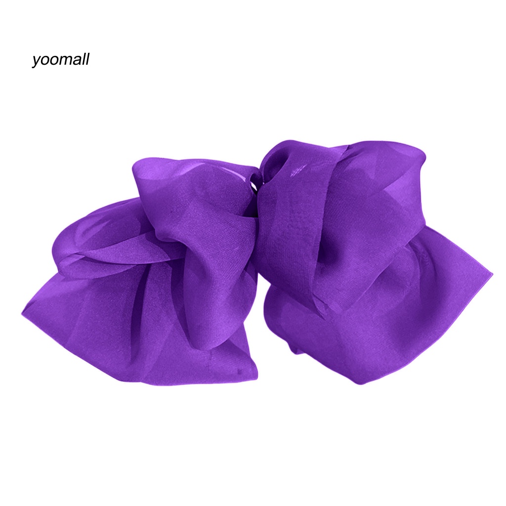 / Yo / Phụ Kiện Kẹp Tóc Dạng Lưới Co Giãn Tốt Chống Rơi Cho Nữ