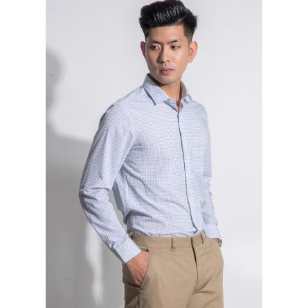 (MAIHSM25K) Áo sơ mi nam ARISTINO dài tay  sợi  tre  reguler Als30807 ( xả)