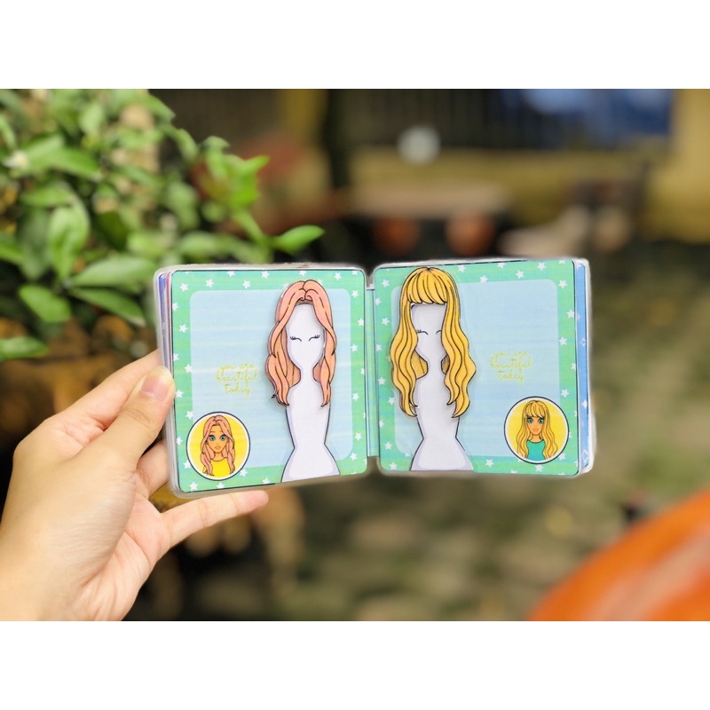 BỘ SƯU TẬP TÓC DÀNH CHO BÚP BÊ GIẤY