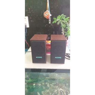 LOA AC DMAX   A60 GỖ , USB  MOI 2020  10W