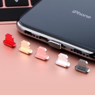 Nút bịt cổng sạc USB chống bụi bằng nhôm thích hợp cho Iphone 12 11 Pro Xs Max Xr