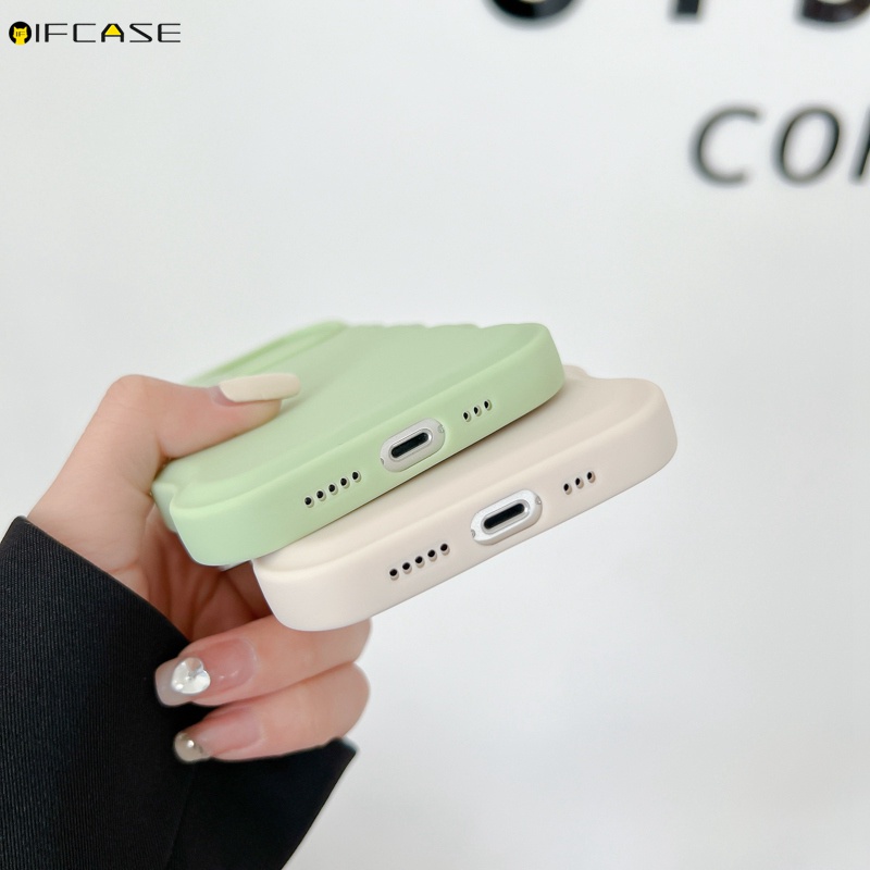 Ốp Điện Thoại Mềm Chống Sốc Màu Kẹo Cho iPhone 13 12 11 Pro Max XS Max XR X