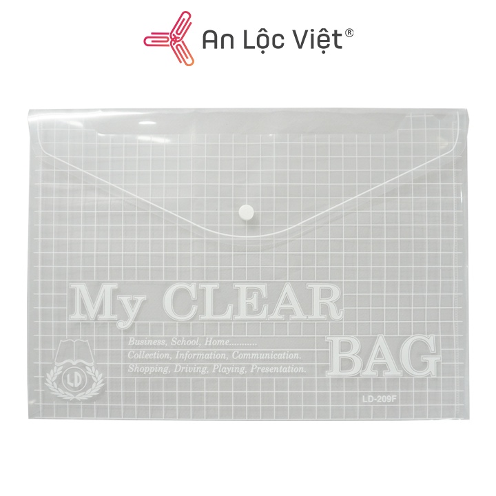 Bìa nút My Clear khổ A5 - A4 - F4