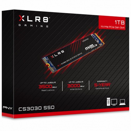 Ổ cứng SSD NVME PNY CS3030 1TB Độ bền cao bảo hành 24 tháng