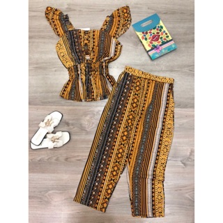 Set bộ thổ cẩm nữ thời trang siêu cute