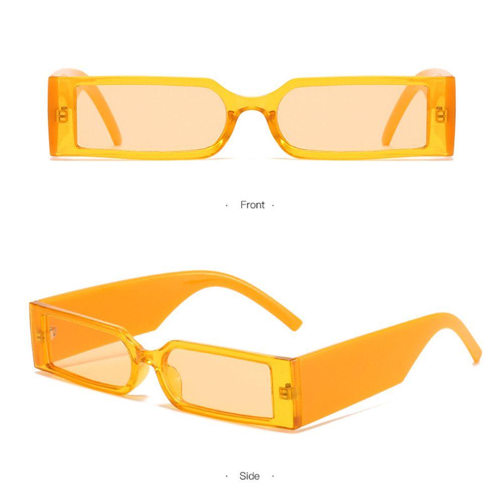 Kính Mát Hình Chữ Nhật Chống Tia Uv400 Thời Trang Cho Nam Nữ
