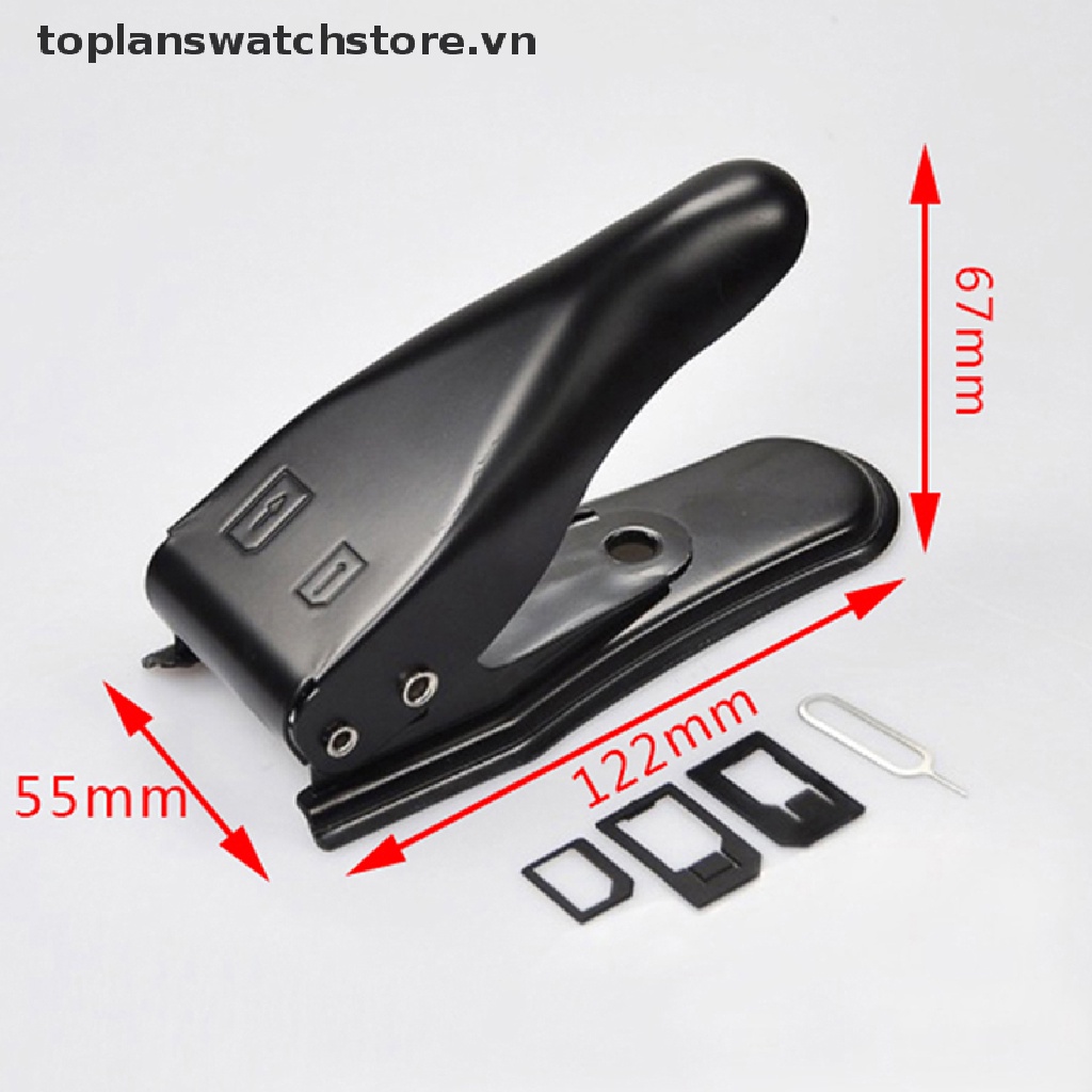 Dụng Cụ Cắt SIM Nano 2 Trong 1 Đa Năng Cho Điện Thoại Thông Minh