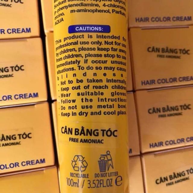 Màu nhuộm cân bằng Roxy Collagen cao cấp 100ml