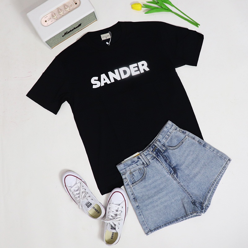 Áo thun SANDER Lin Closet , Cotton 100% co dãn 4 chiều, New Arrival 2021,AT384