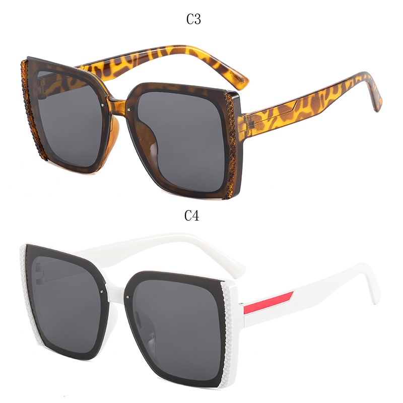 Kính Mát Gọng Vuông Chống Tia UV Thời Trang