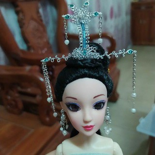 (trang sức búp bê) mũ đội cổ trang p1